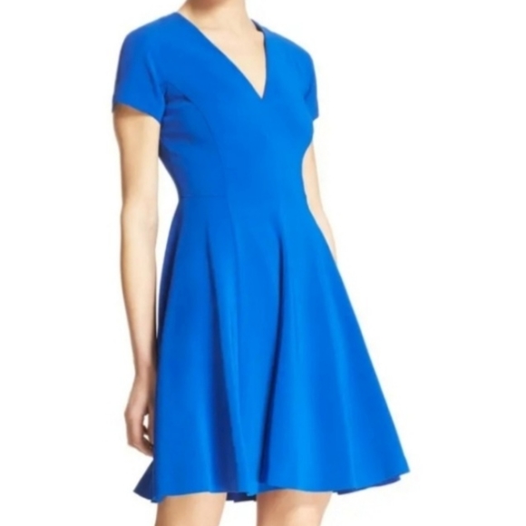 Rebecca Taylor Short-sleeved Fit and Flare Dress - gentle wear - Picture 1 of 14